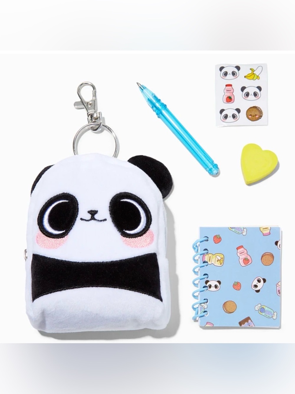 Claire’s Mini Stationary Set - Panda - 5 Piece Set $20 Retail No Cancels